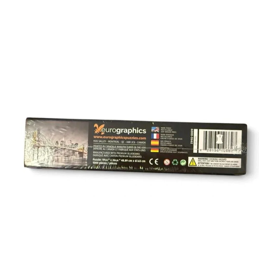 Eurographics NYC Brooklyn Bridge 1000 Piece Jigsaw Puzzle